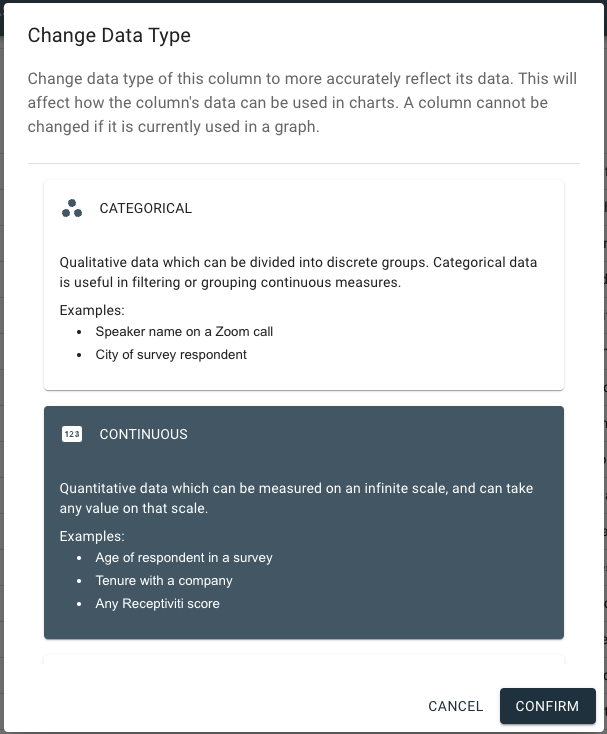 change data type1